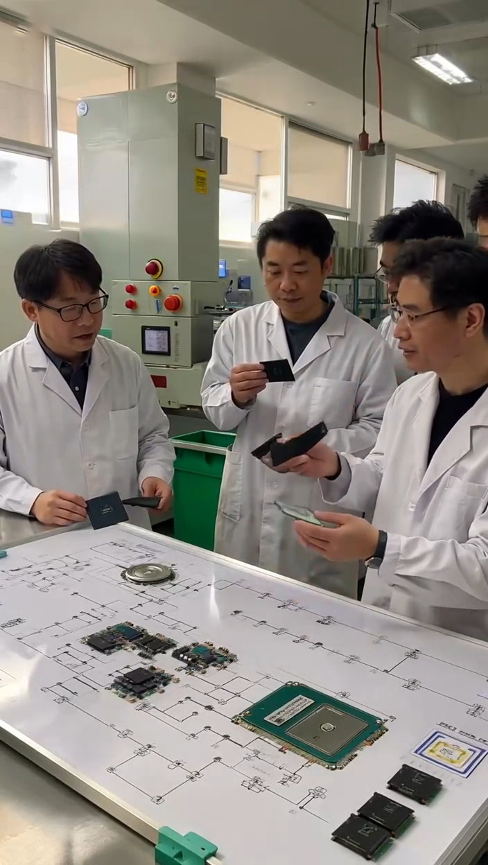 工程师探讨项目